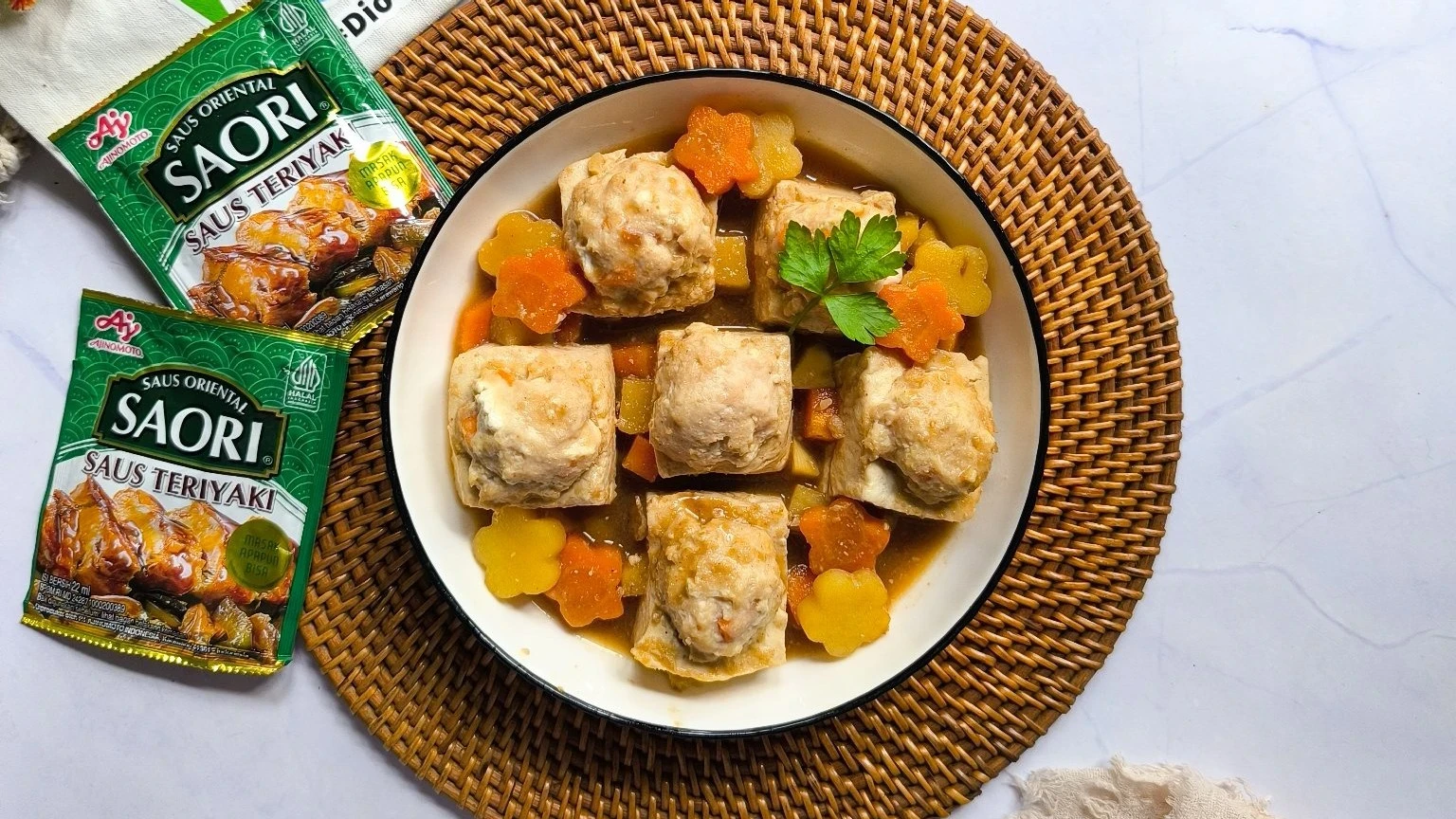 Recook Menu Day 6 : Semur Tahu Isi Ayam