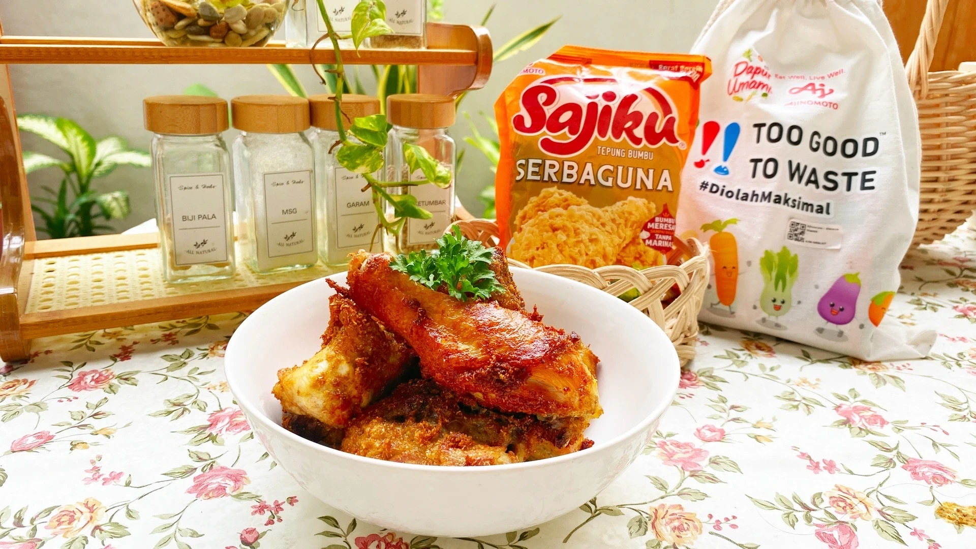 Menu Hari Pertamaku Ayam Goreng Tepung Bumbu Ketumbar #7HariDapurBijak