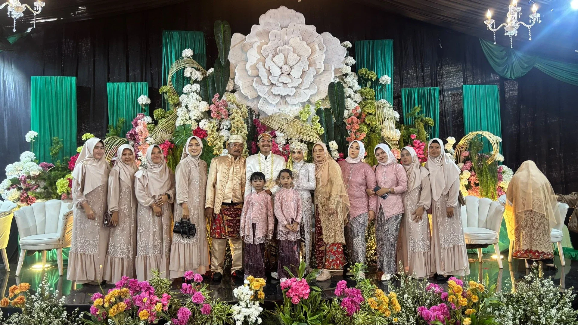 Resepsi Pernikahan adik