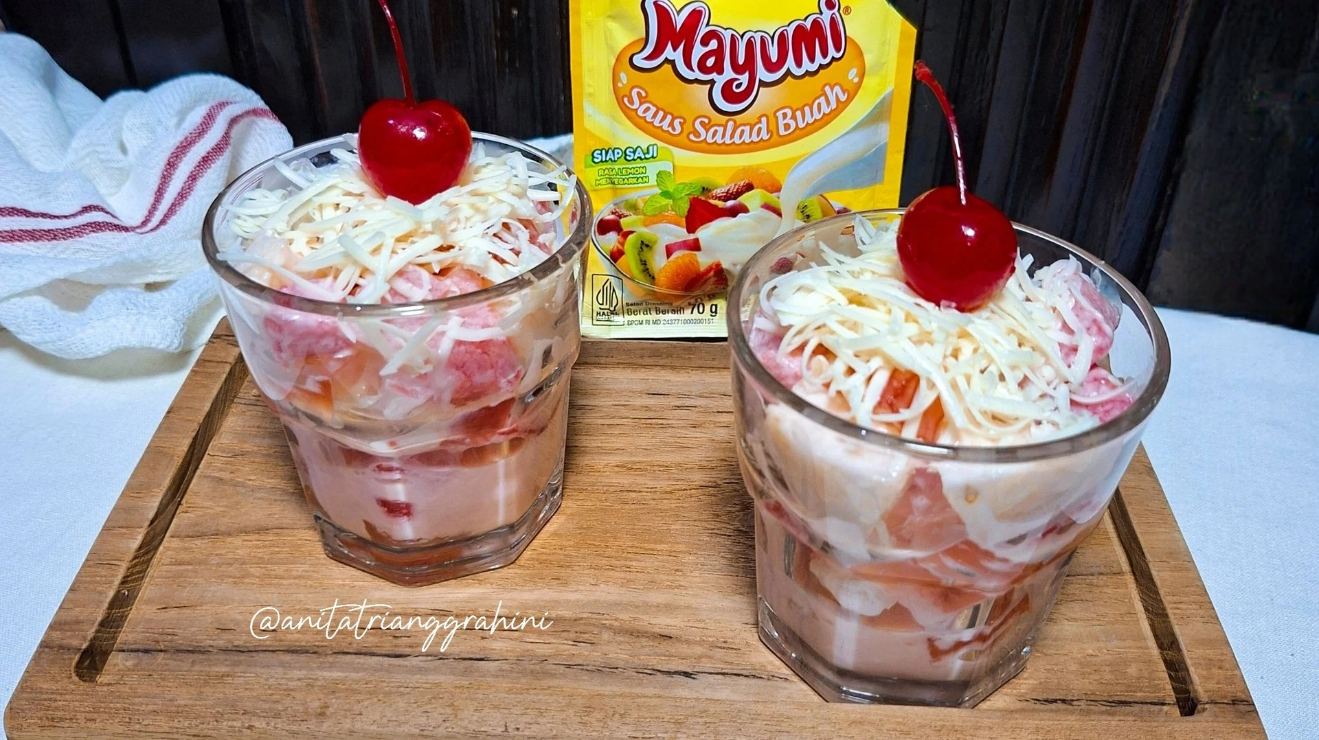 Recook Salad Buah Semangka Melon ala Mayumi®
