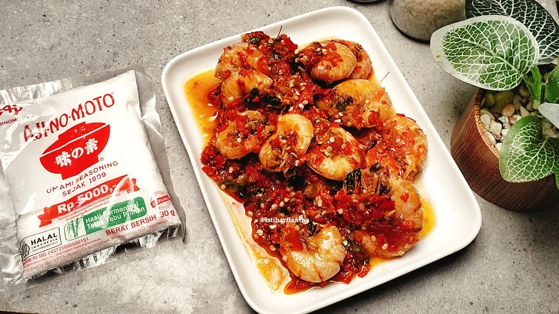 Recook Sambal Goreng Udang