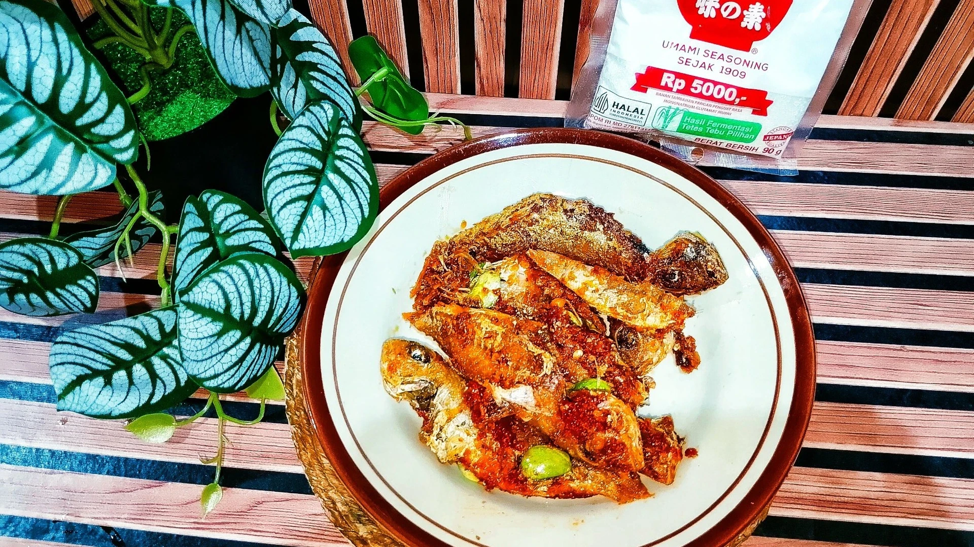 sambal ikan putihan