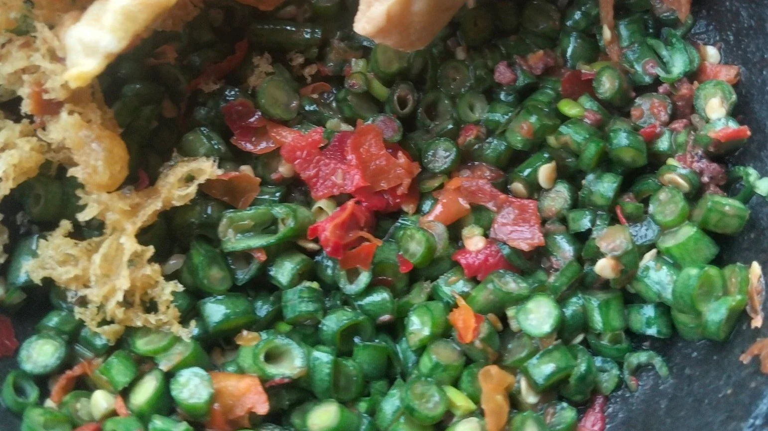 sambal kacang panjang