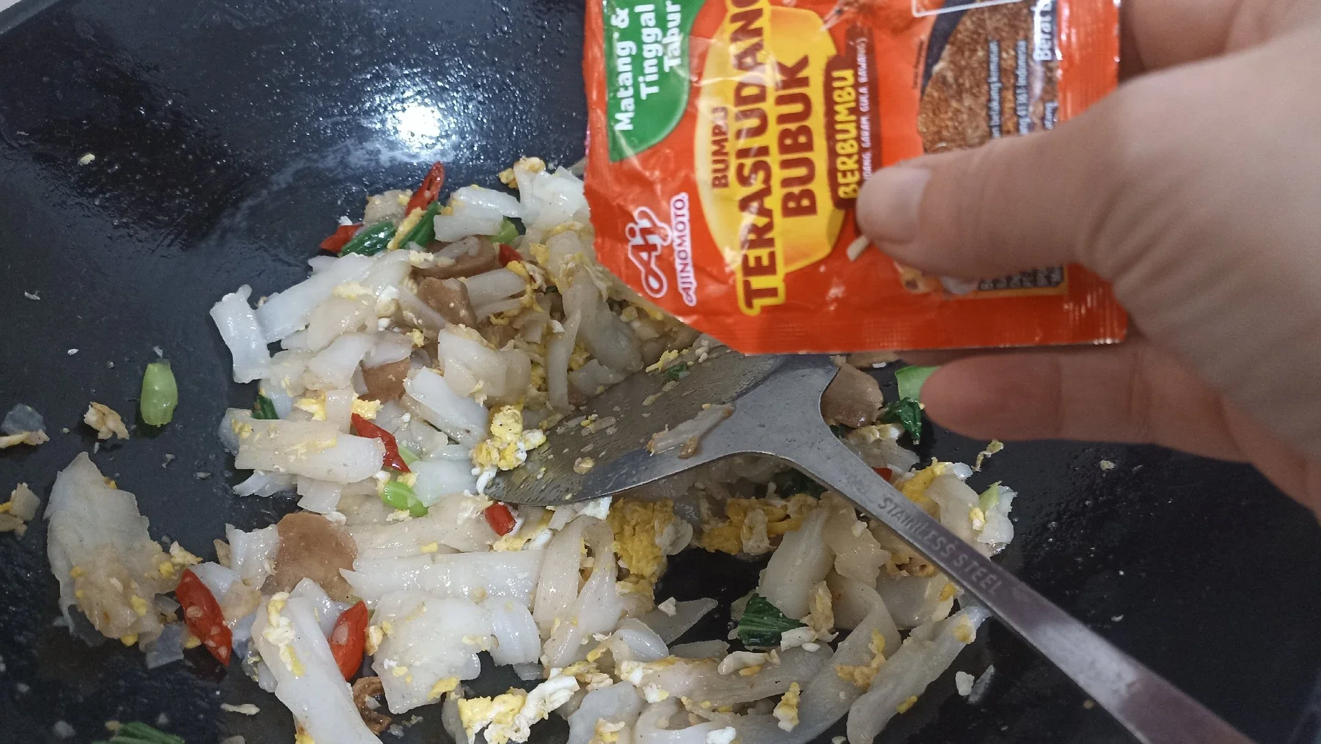 Sarapan Kwetiau Goreng Terasi