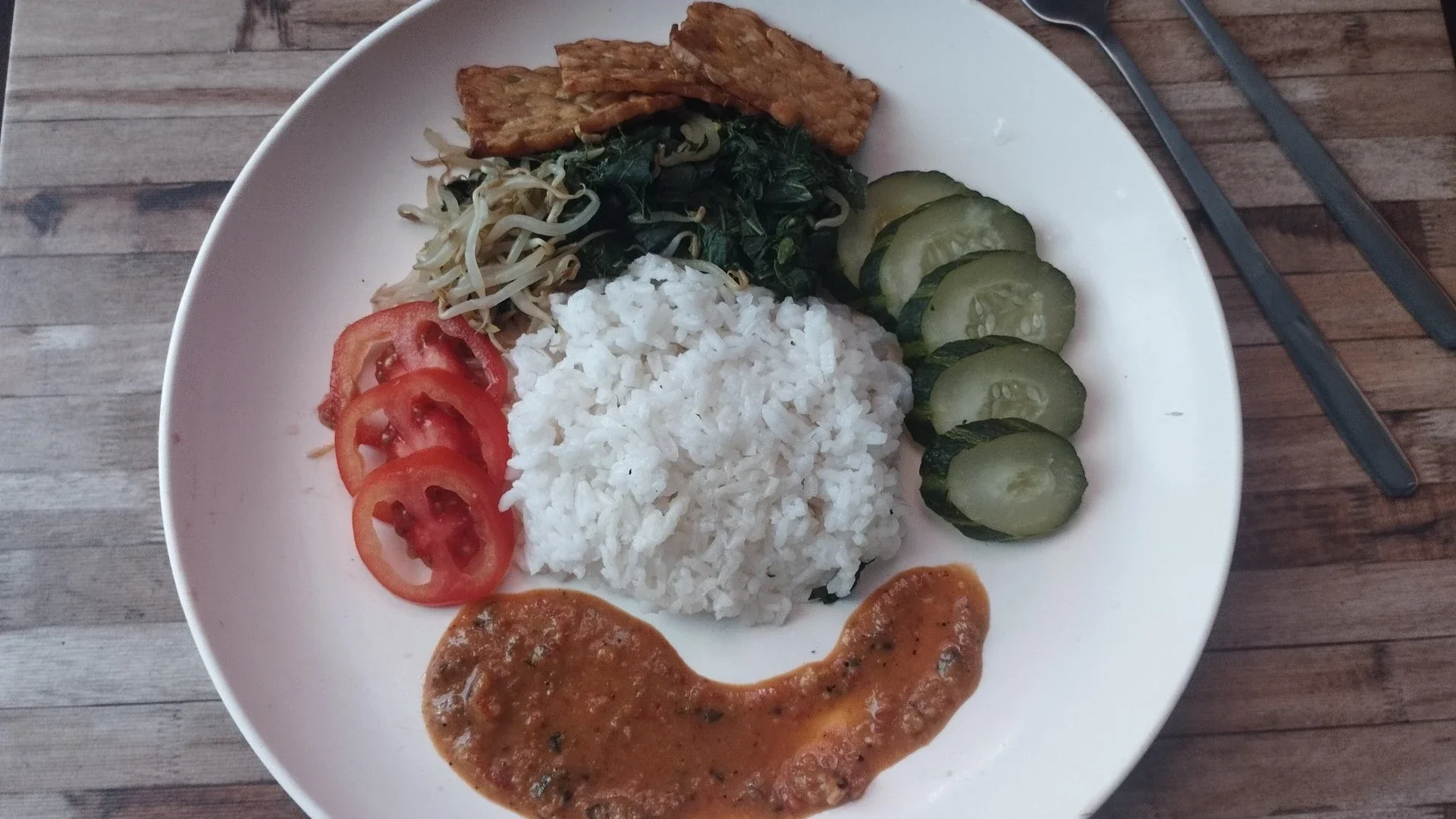 Sarapan Nasi Pecel #IsiPiringmuHariIni