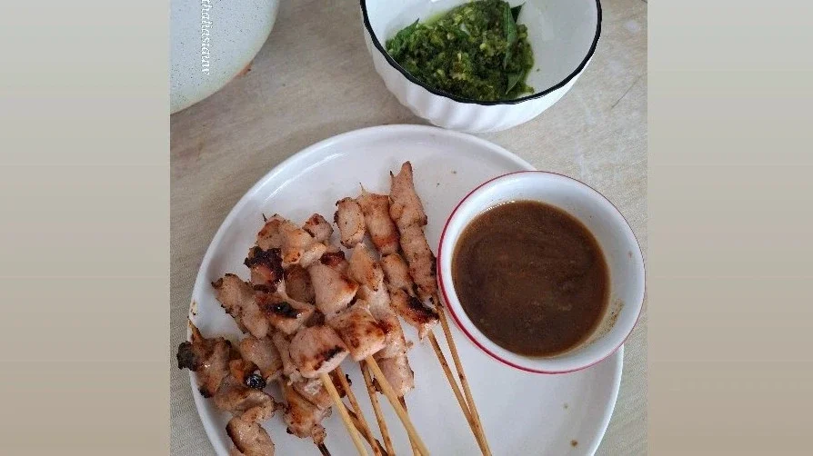 Sate Taichan Cabe Ijo Daun Kari 🌿