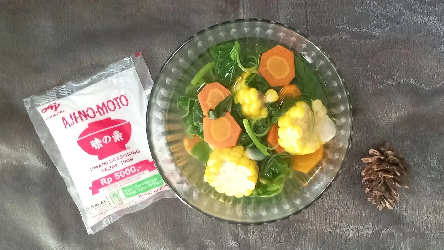 Sayur Bayam Ajinomoto