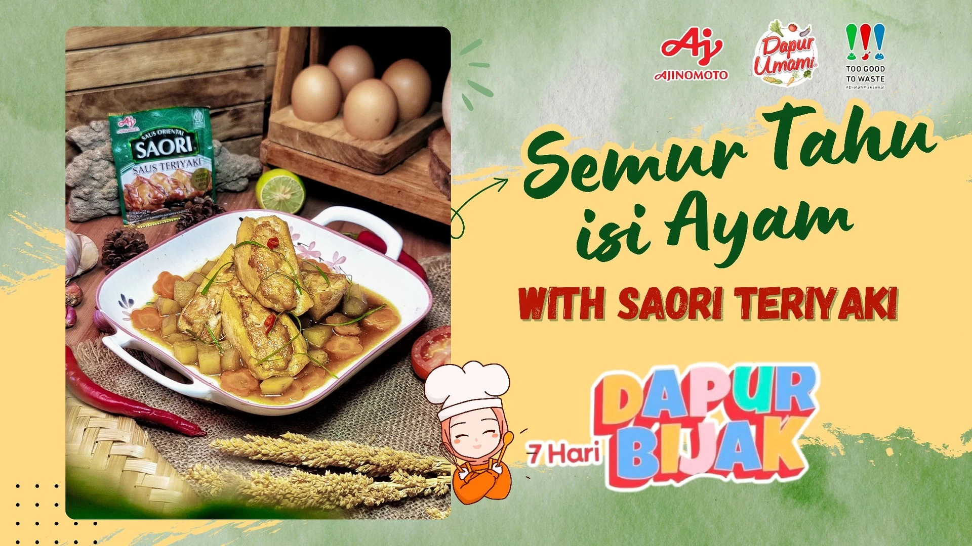 ‼️ ADA TAHU ISI AYAM ‼️SEMUR TAHU ISI AYAM - DAY 6 CHALLENGE MEAL PREP #7HARIDAPURBIJAK