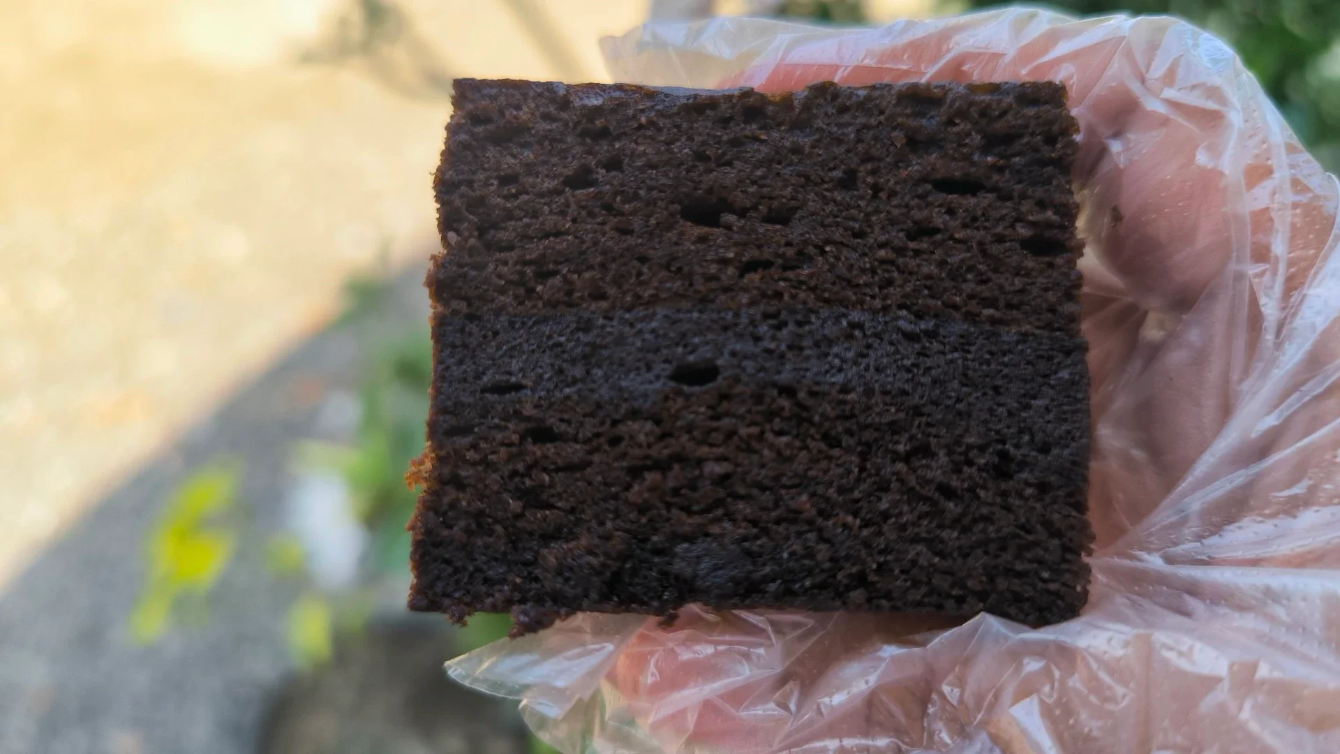 Sepotong Brownies Coklat
