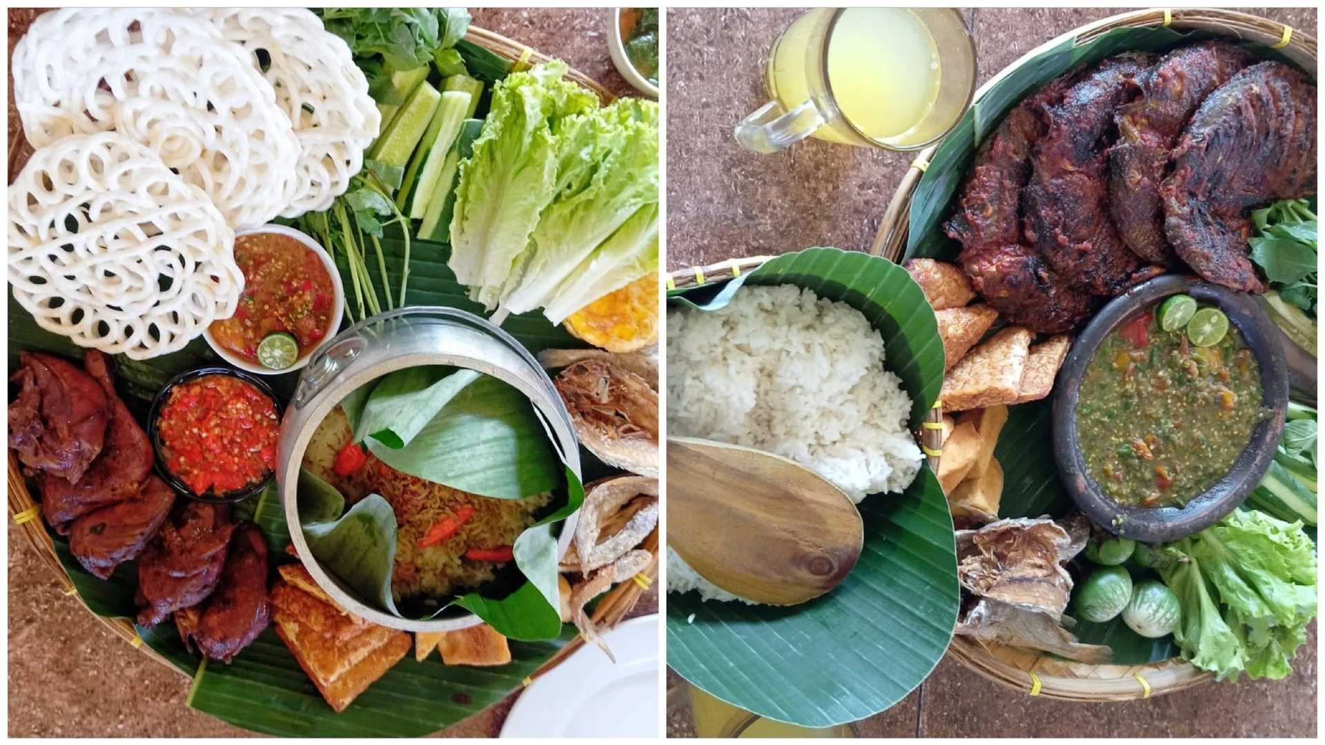 Seruit Tampah &  Nasi Liwet Tampah