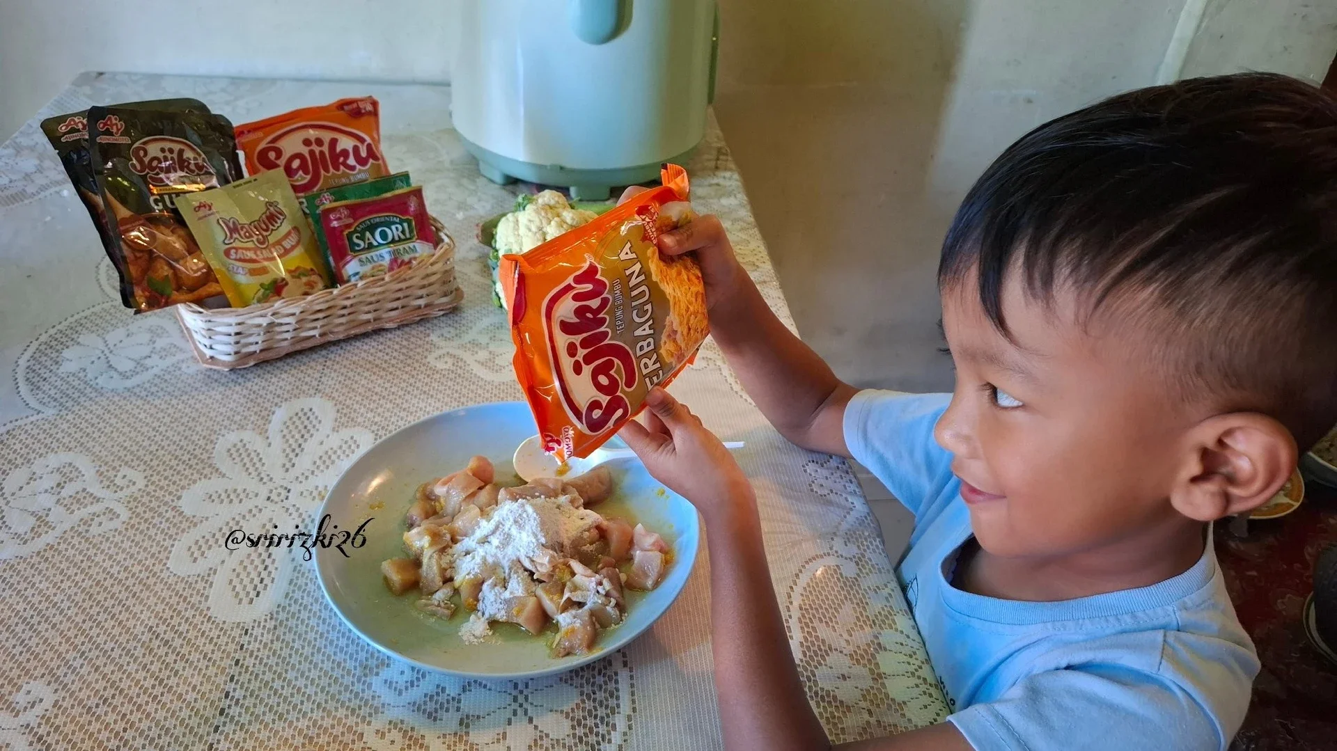 Serunya Masak Bareng Anak di Rumah #KegiatanFavorit
