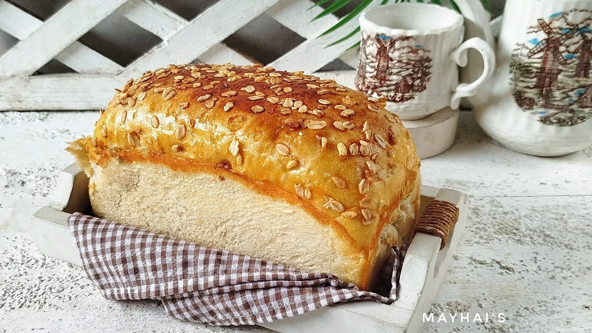 #serunyaliburan Membuat Roti Sendiri Dirumahh