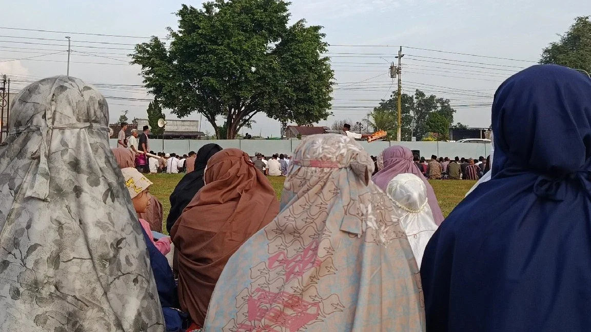 Sholat Id di Lapangan #MaknaIduladha