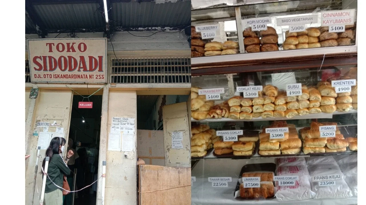 Sidodadi Toko Roti Legendaris,Kota Bandung