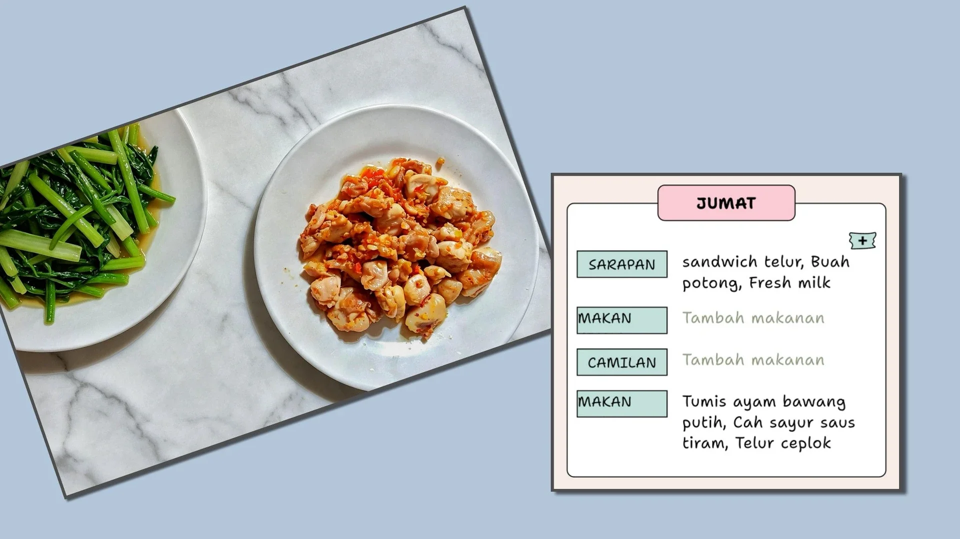 Simple Meal For Dinner #MealPlanUmamichi