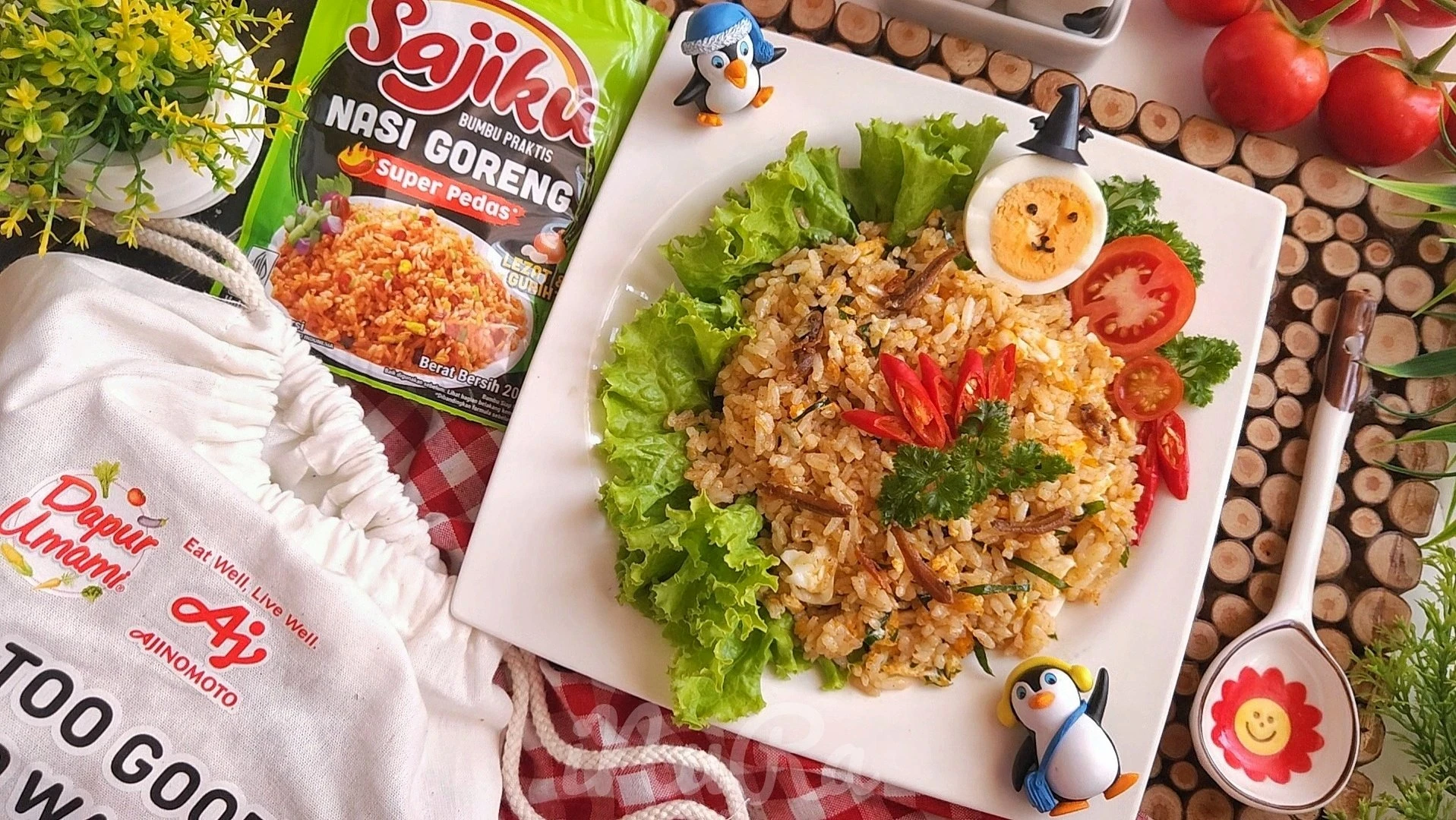 Solusi Nasi Sisa Jadi Rebutan : Nasi Goreng Super Pedas Ala Sajiku 👩‍🍳#7haridapurbijak