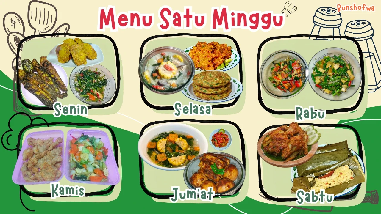 Spill masakan hasil meal prep!😍 #MealPlanUmamichi