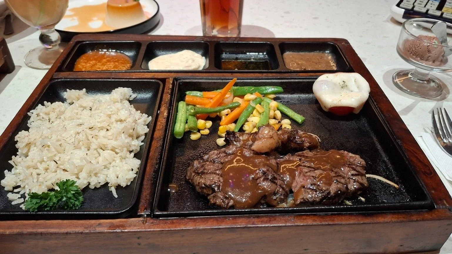 Steak dan Nasi