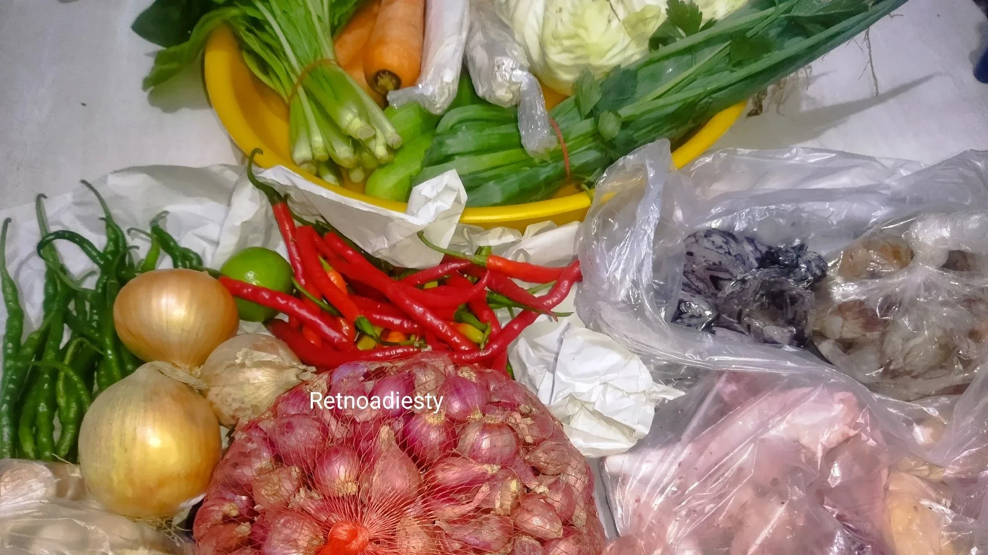 Stok bahan-bahan masakan #KegiatanFavorit