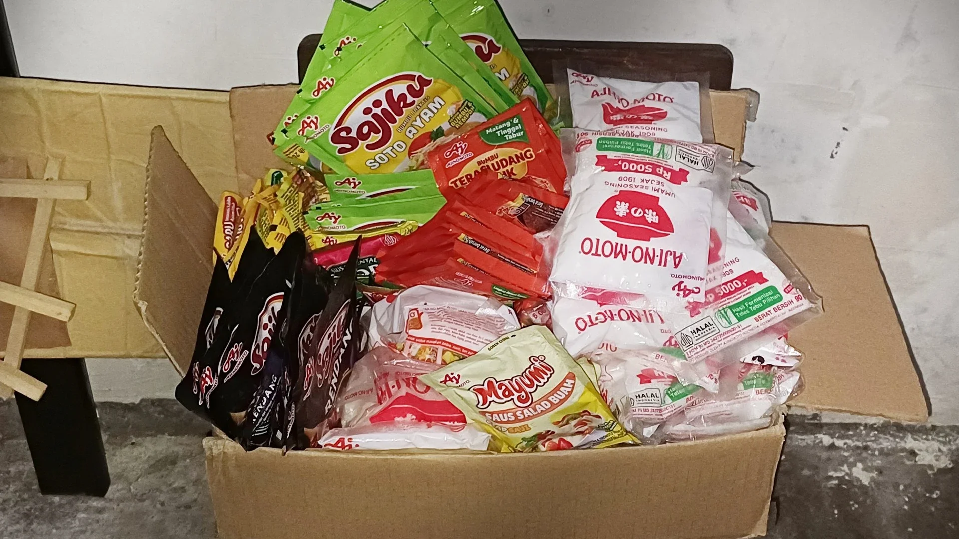 Stok Produk2 Ajinomoto masih aman