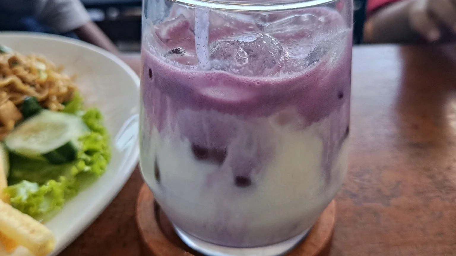 Taro Latte ala cafe