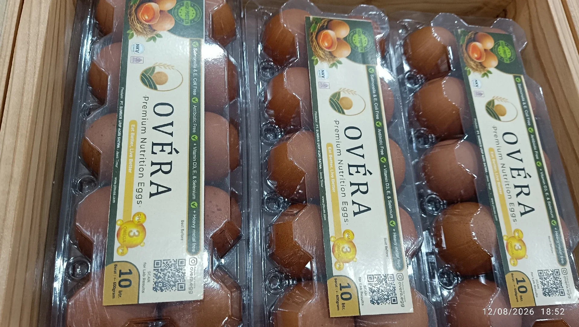 Telur ayam omega