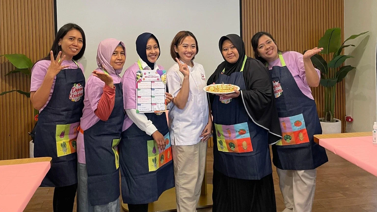 terpilih dengan plating makanan terbaik