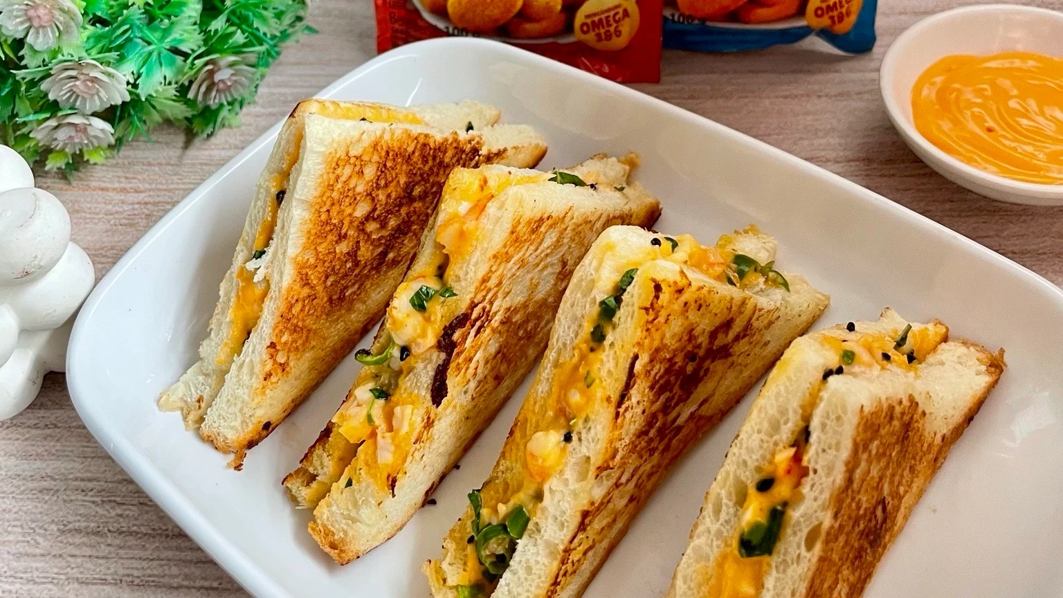 Thai Prawn Mayo Sandwich