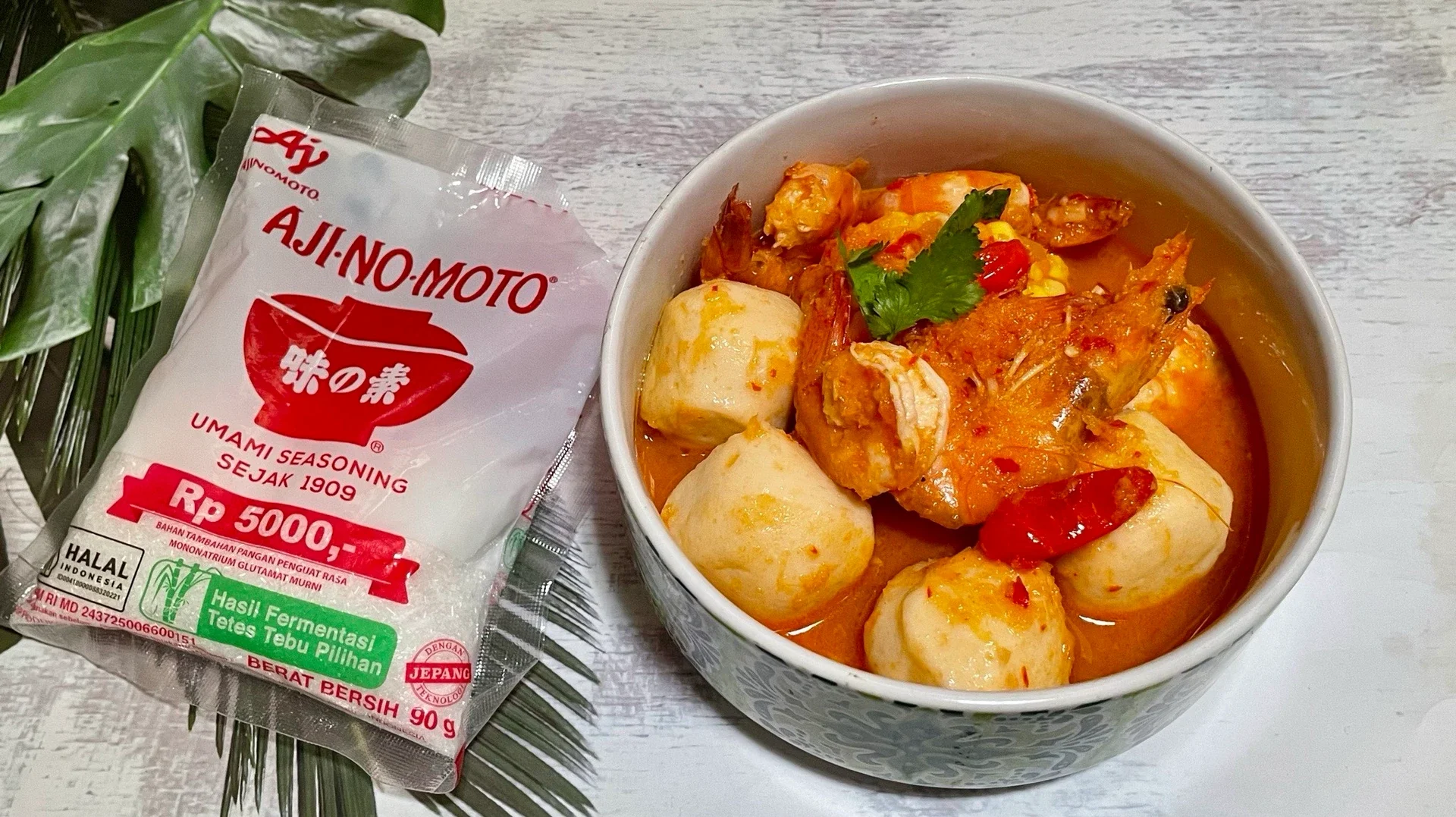 Recook Tom Yum Seafood Umami ala AJI-NO-MOTO®