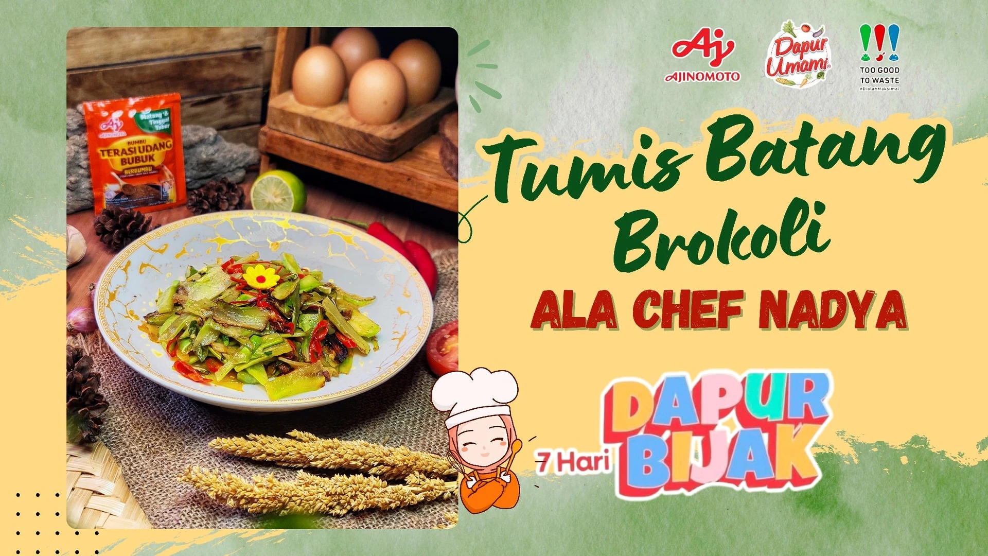 ✨BATANG BROKOLI AJAIB✨BATANG BROKOLI ALA CHEF NADYA - DAY 5 CHALLENGE MEAL PREP #7HARIDAPURBIJAK