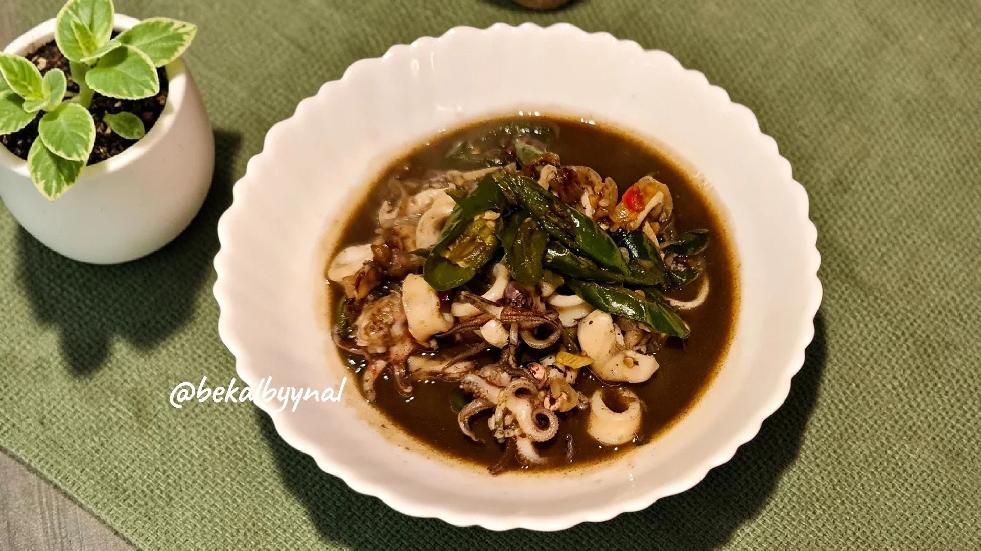 Recook Tumis Cumi Hitam ala AJI-NO-MOTO®