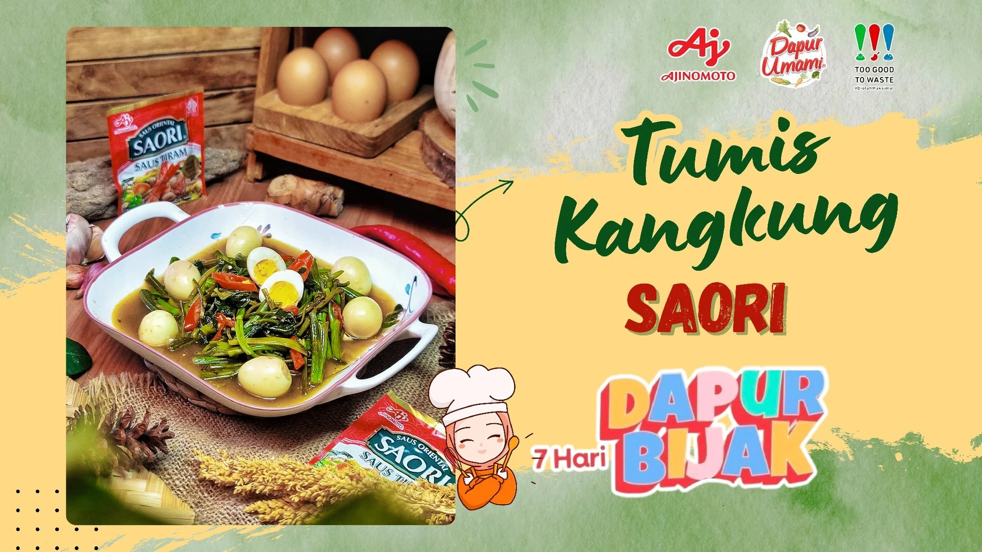✨KANGKUNG ALA KAFE ✨ TUMIS KANGKUNG SAORI - DAY 6 CHALLENGE MEAL PREP #7HARIDAPURBIJAK