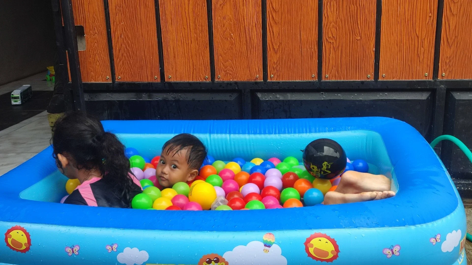 Waterpark Mini di Depan Rumah  #KegiatanFavorit