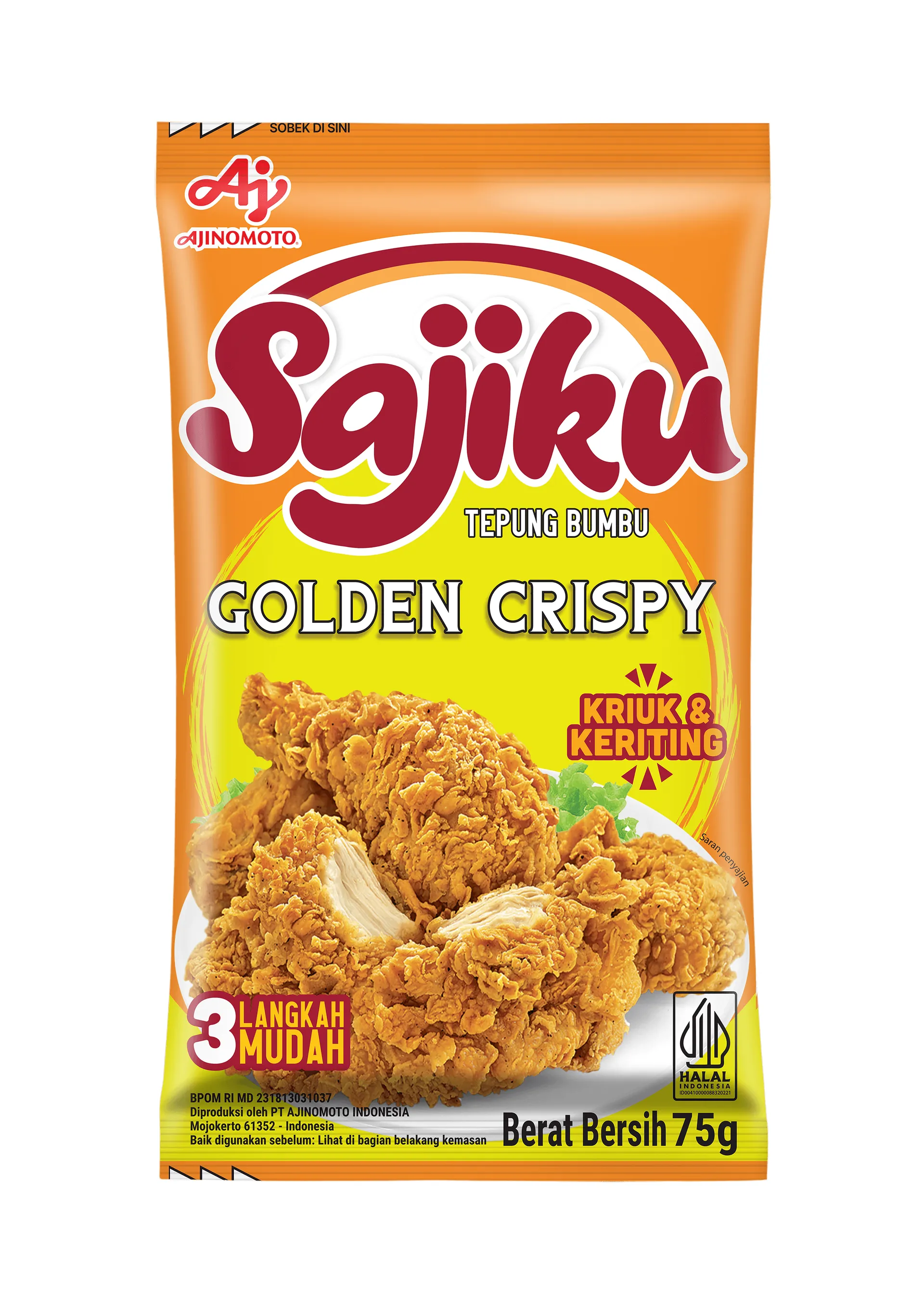 Sajiku® Tepung Bumbu Golden Crispy
