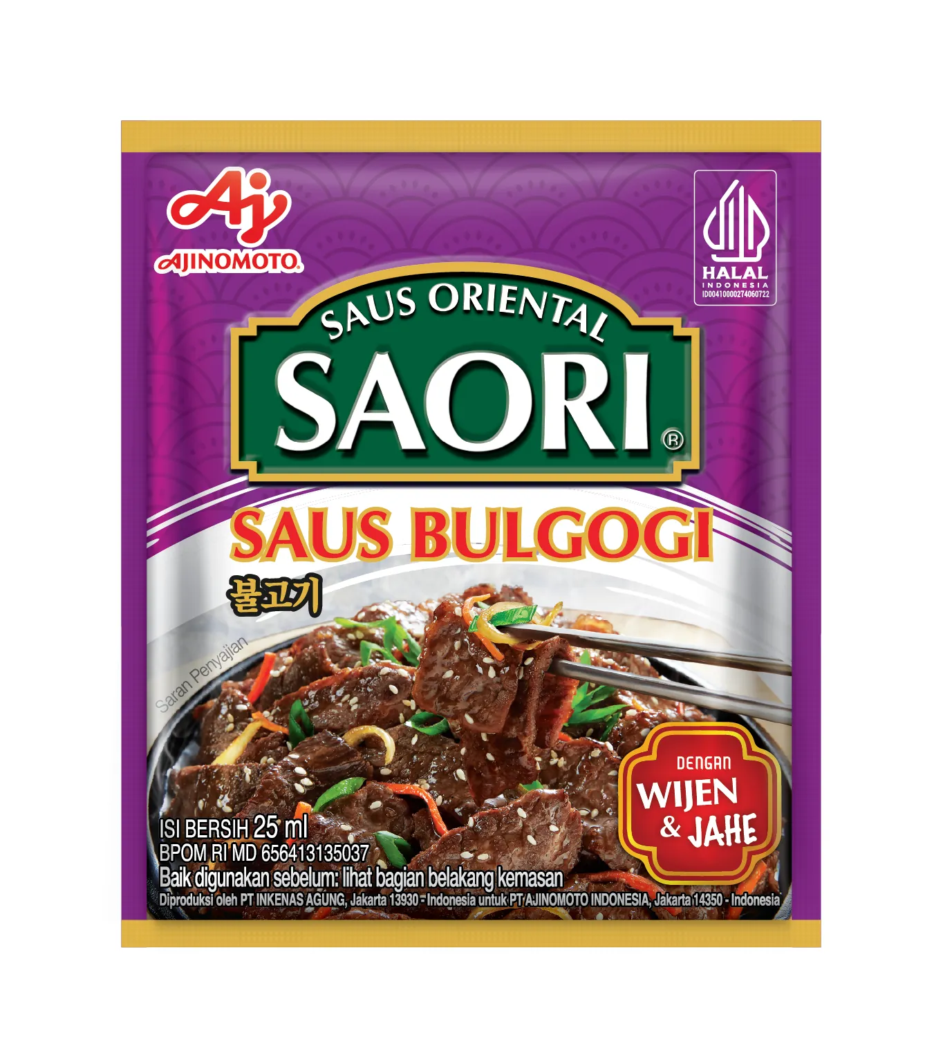 SAORI® Saus Bulgogi 25ml