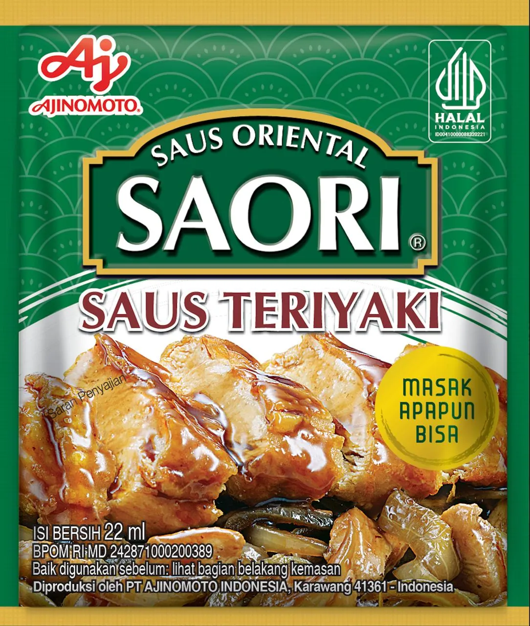 SAORI® Saus Teriyaki 22ml