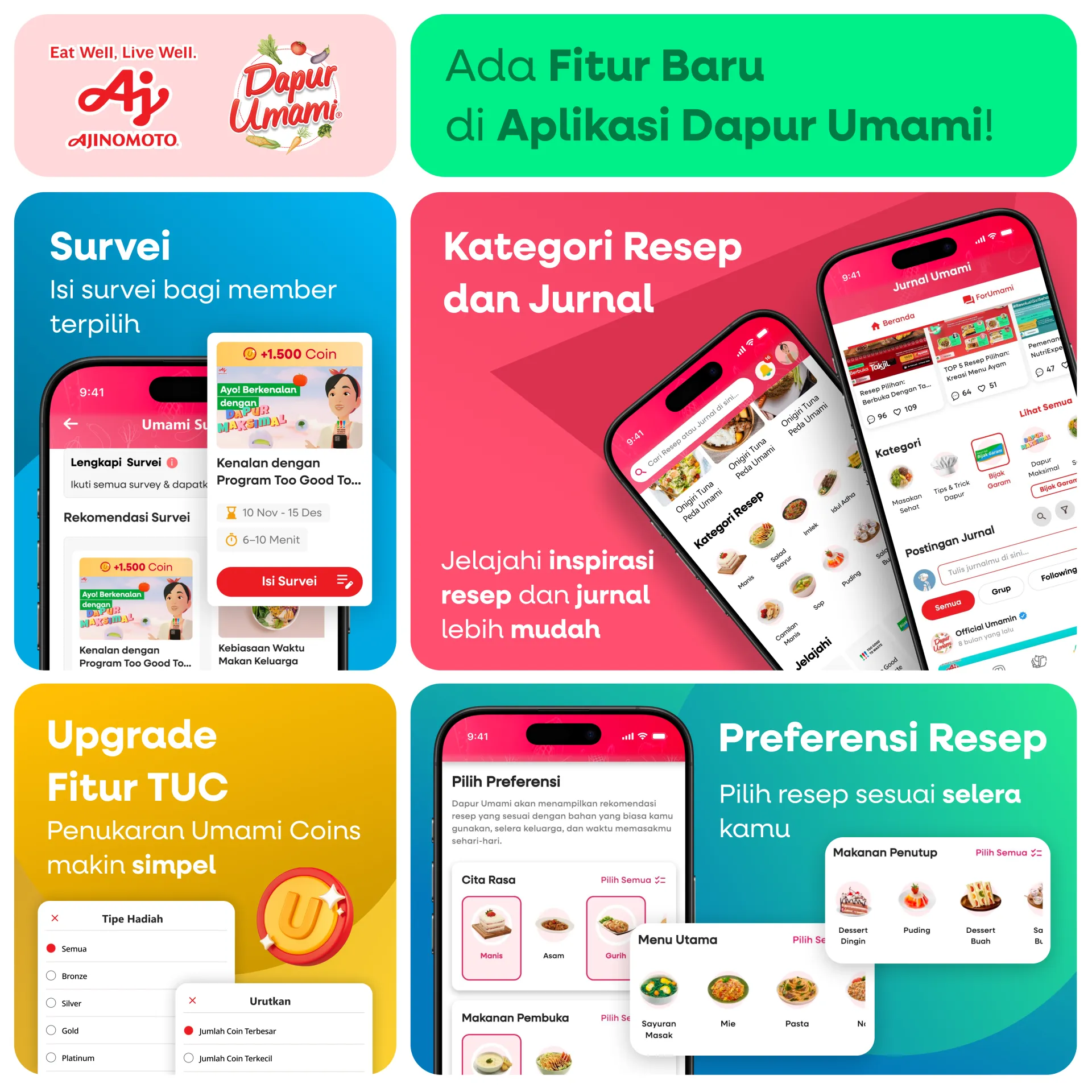 Fitur Baru Hadir di Aplikasi Dapur Umami!