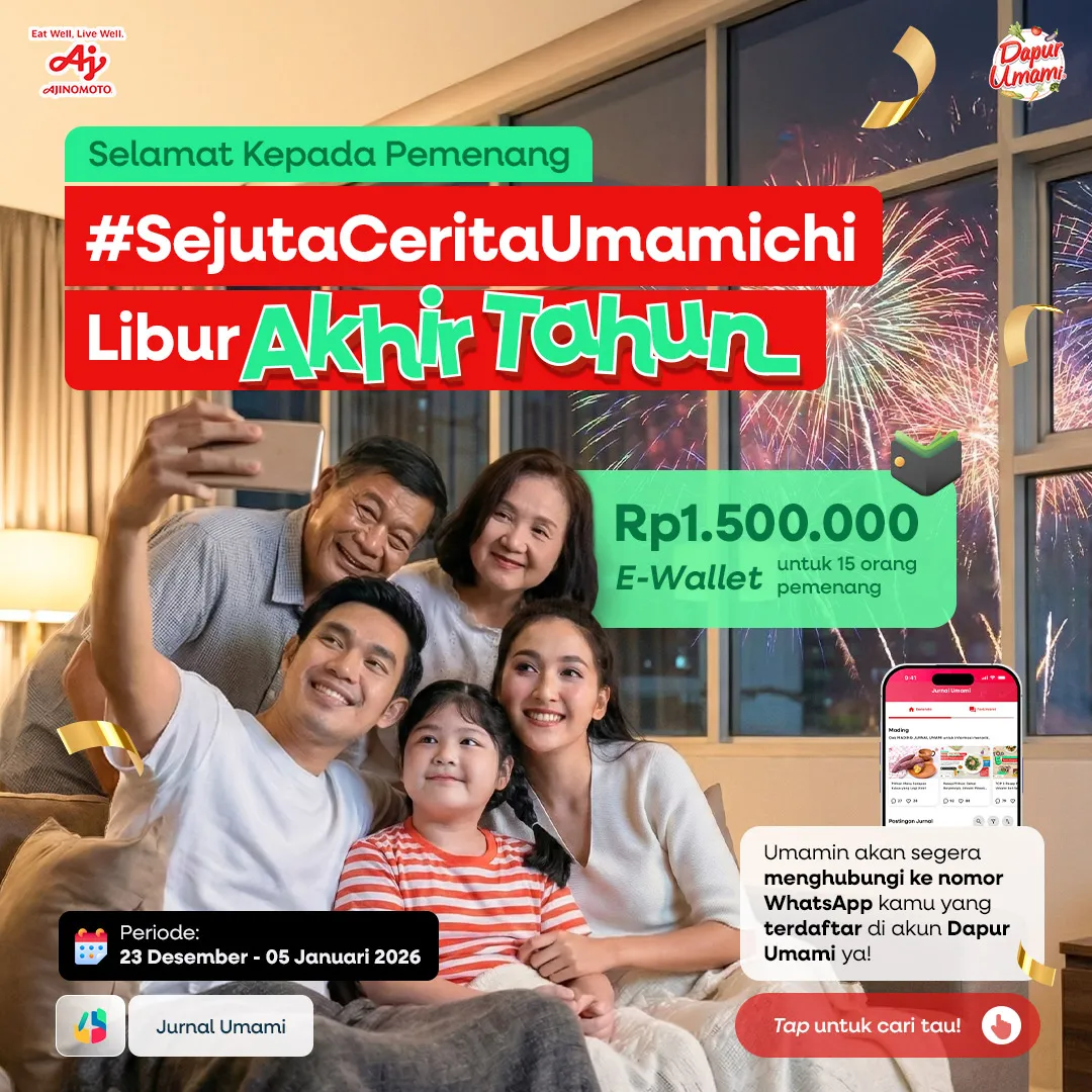 Pemenang Jurnal Umami Challenge #SejutaCeritaUmamichi