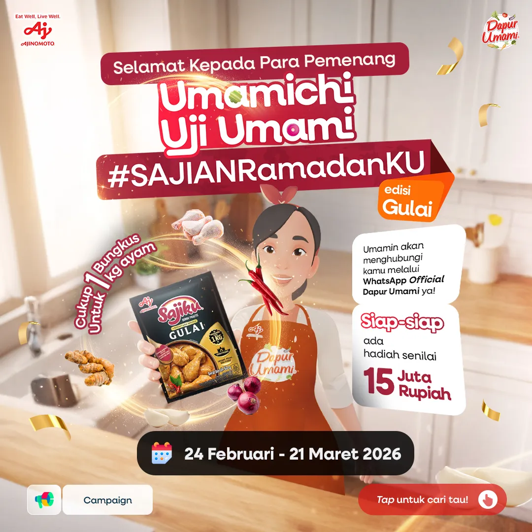 Pemenang Umamichi Uji Umami #SAJIANRamadanKU Edisi Gulai!