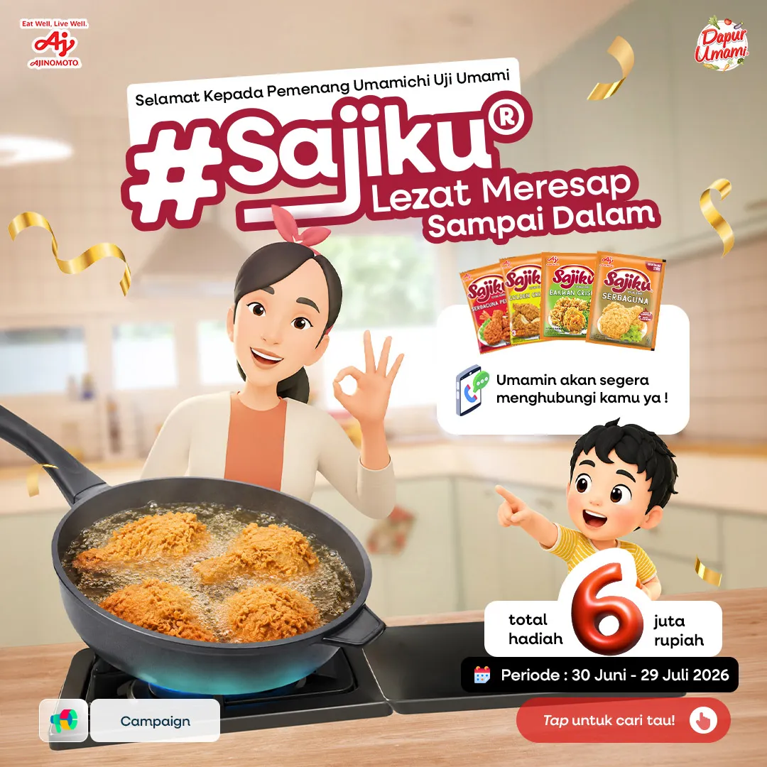 Pemenang Umamichi Uji Umami #SajikuLezatMeresapSampaiDalam!