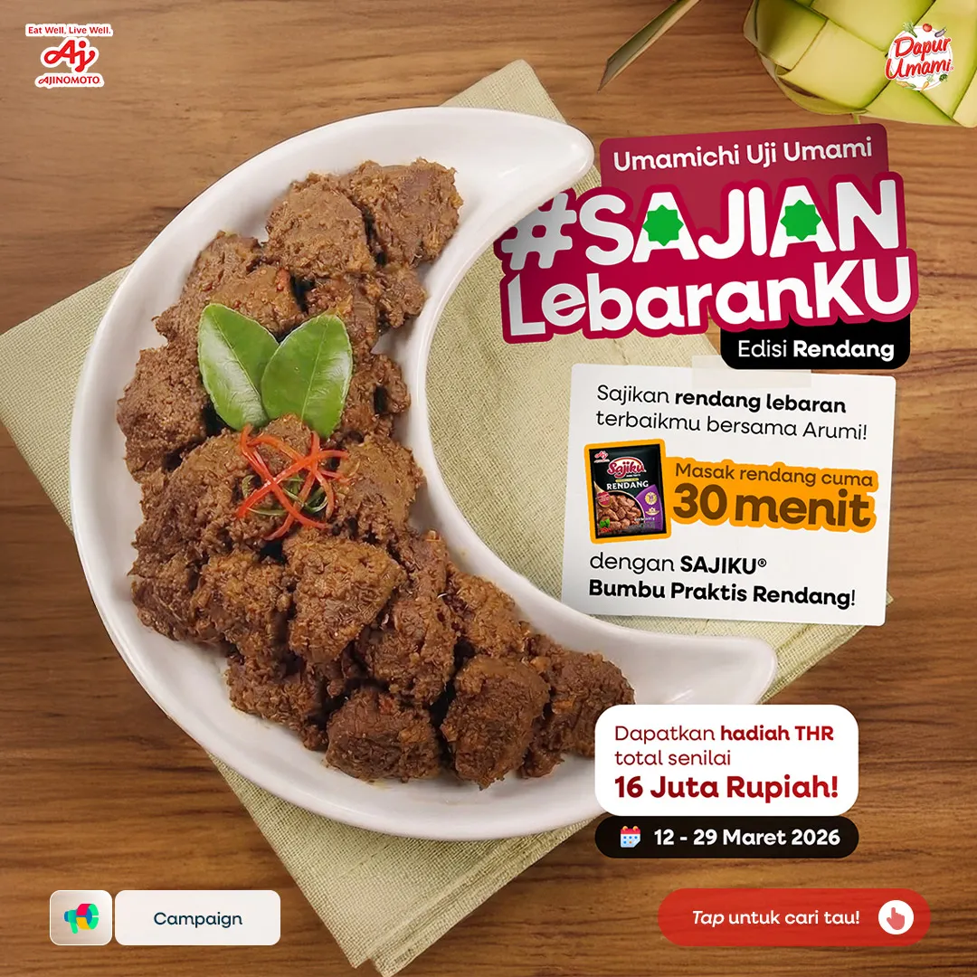 Umamichi Uji Umami: #SAJIANLebaranKU Edisi Rendang