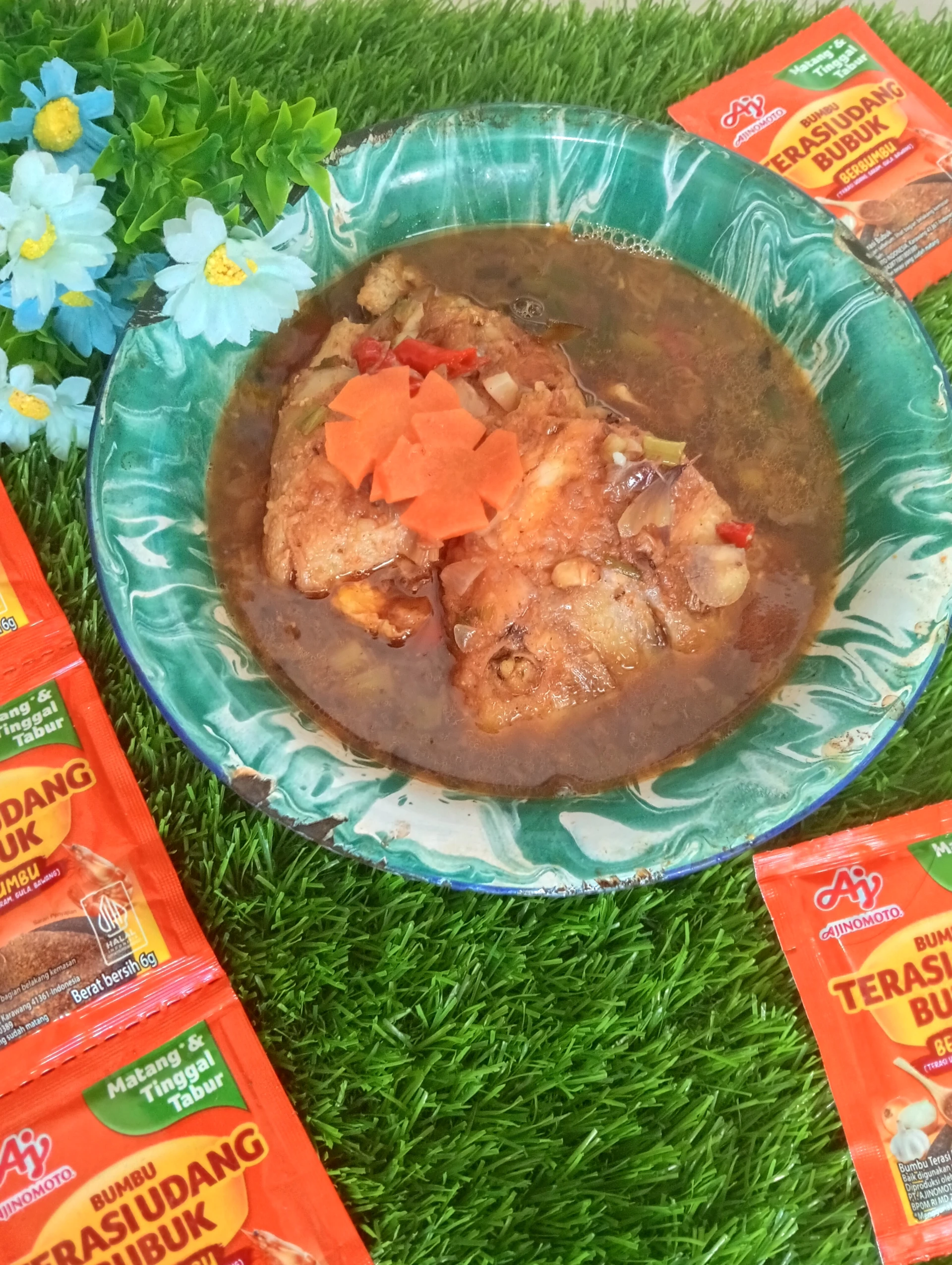 🐟 Ikan Asam Pedas khas Melayu Kalimantan Barat 🐟