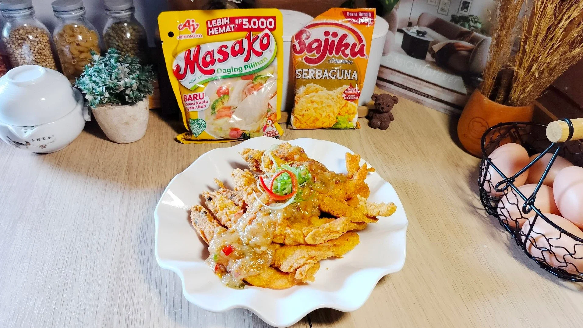 Prawn Crispy Saus Lemon