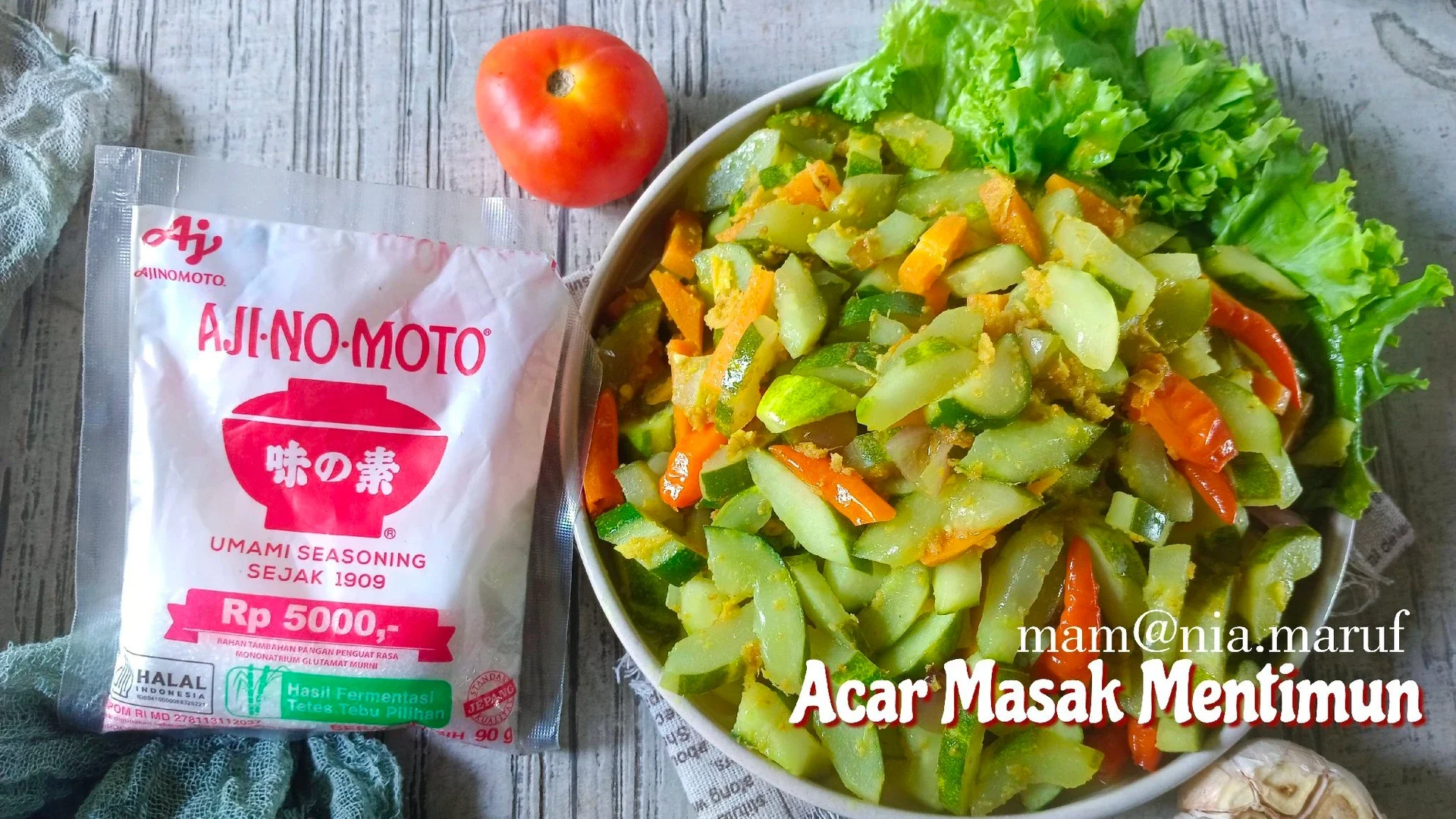 Acar Masak Mentimun