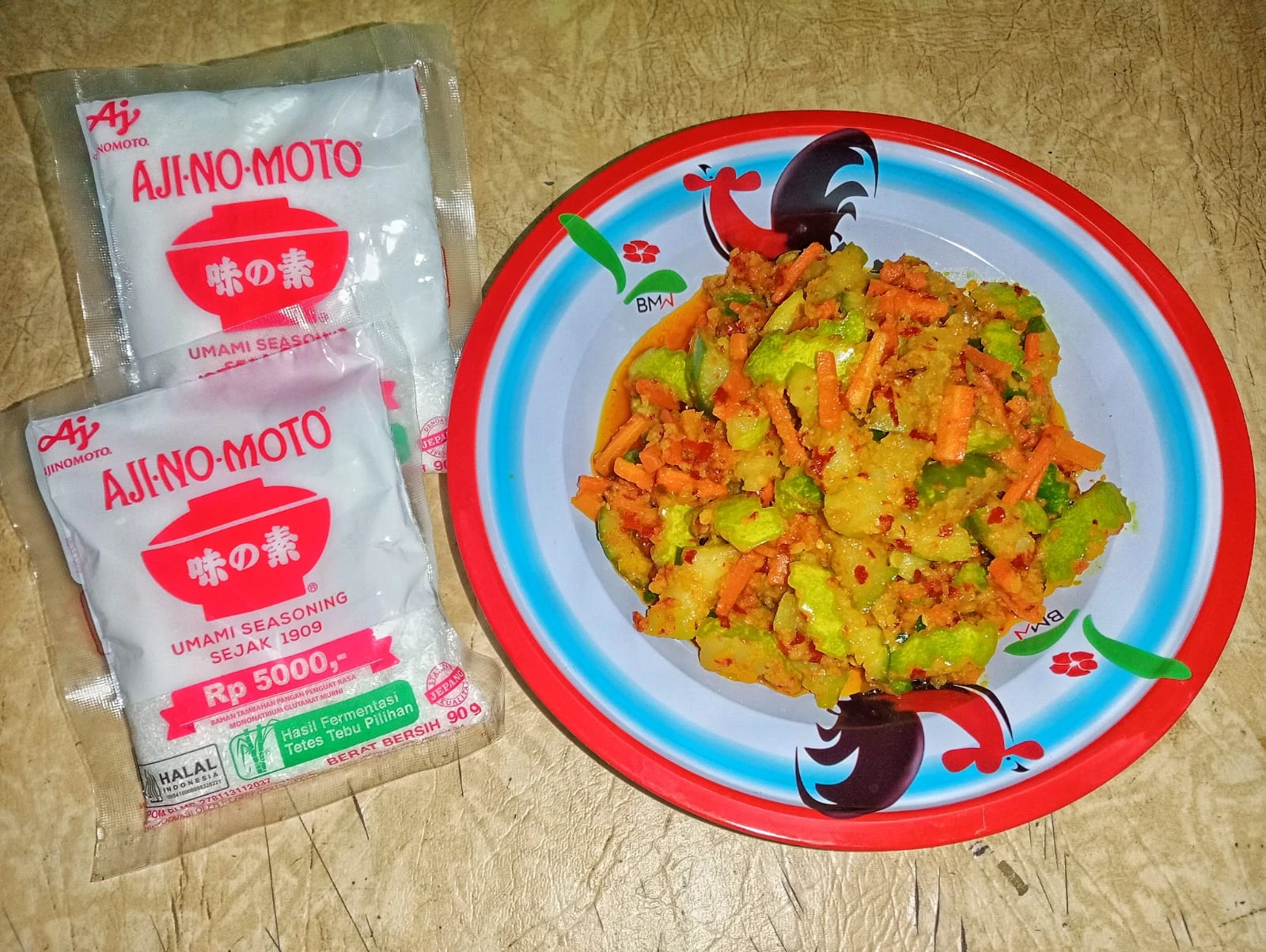 Acar Timun Wortel Bumbu Kuning