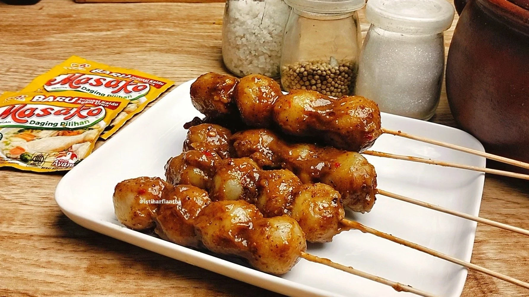 Aci Tusuk Kuah Kacang ala MASAKO®