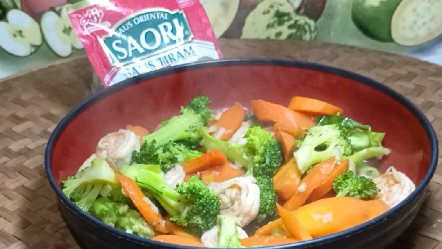 Tumis Udang Brokoli