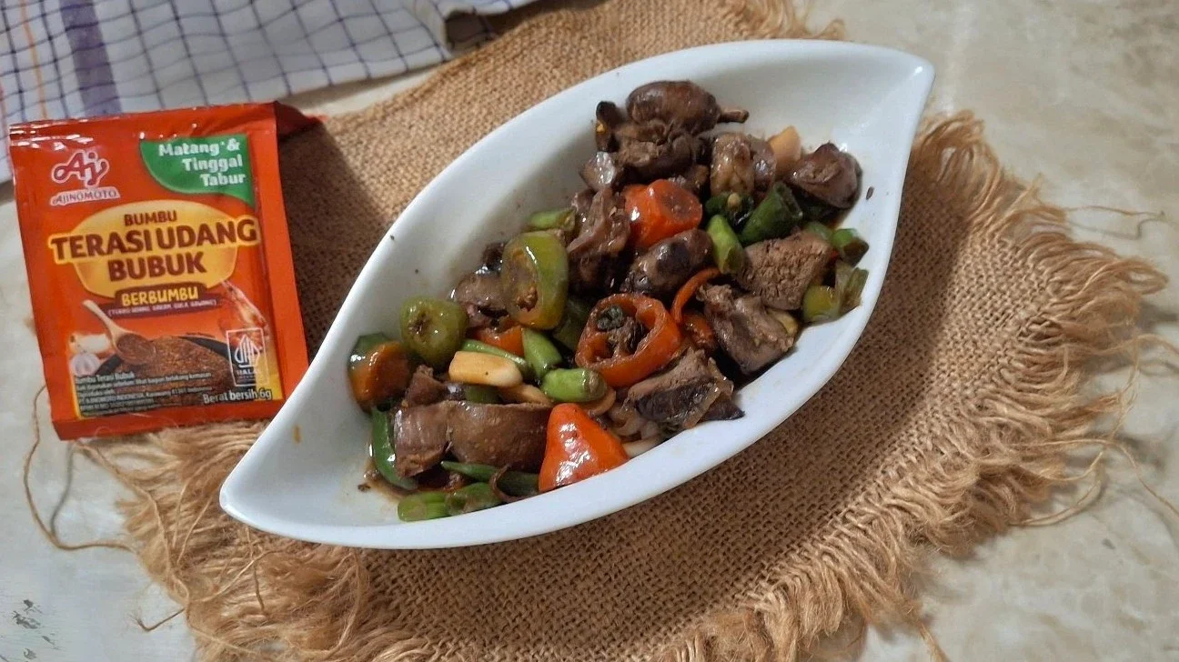 Ampela Ati Cabe Gendot #MasakanPenuhCinta