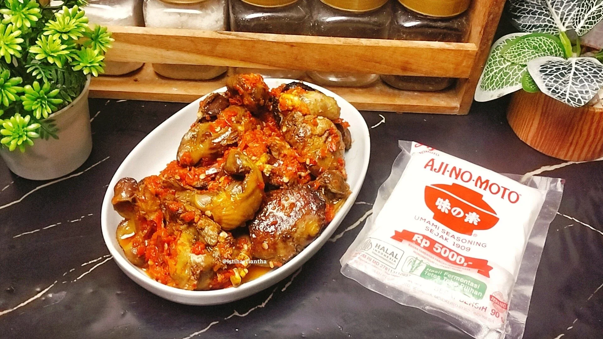 Ampela Hati Sambal Pedas