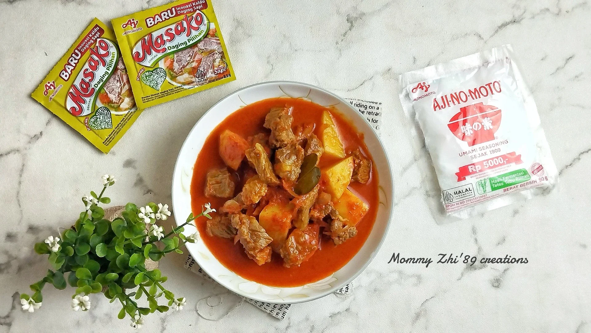 Asam Padeh Daging & Kentang